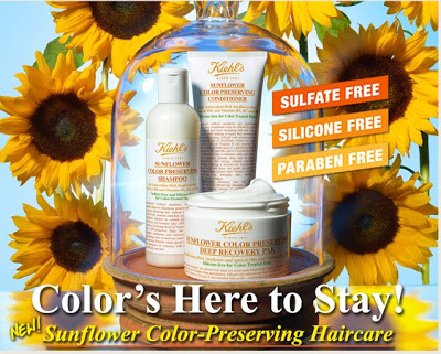 Resenha: Kiehl's Sunflower Color Preserving Shampoo/Conditioner/Deep  Recovery Pak – O Diário d'A Phoenix